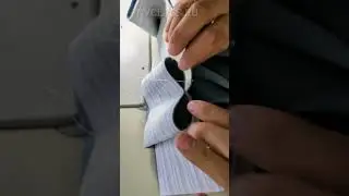 Закладываем бантовую складку