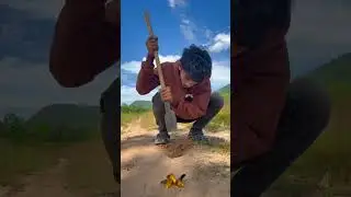 Survival Skills: SMART idea and USEFUL gold wala khilona #bushcraft #campping#outdoors #useful #idea