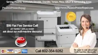 Printer Repair Service Phoenix AZ | (602) 354-9282 www.phoenixprinterrepair.com