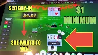 We Didn&rsquo;t Know That They Have A $1 BlackJack Machine At The Palms Casino&hellip;