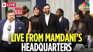 Zohran Mamdani&rsquo;s HQ LIVE From New York | Election Night Results 2025 | Cuomo Vs Silwa | Trump | N18G