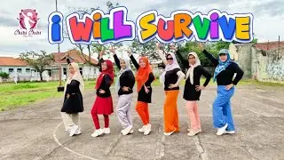 I WILL SURVIVE  - Line Dance | High Beginner Level  | Demo : Chibi Chibi Linedance 