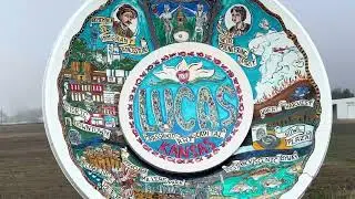 The WORLD'S Largest Travel Plate  | Lucas, Kansas