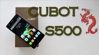 CUBOT S500 распаковка. Металл, стекло, отличные экран и сборка.
