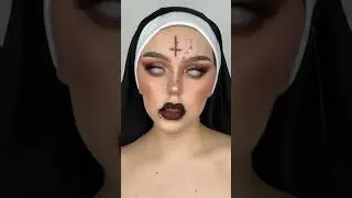 The nun 💀 #explore #makeup