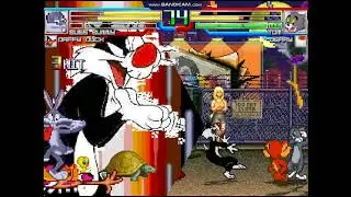 Mugen Battle 2 Looney Tunes vs Tom, Jerry, Ren, And Stimpy