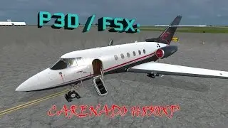 FSX Review - Carenado Hawker H850XP