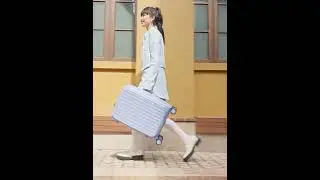 aji 24&rdquo; Expandable Spinner Luggage | Hardside Travel Suitcase #TravelBag #CarryOn