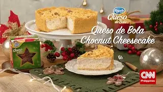 Whip up a no-bake cheesecake this coming holiday season with this Queso de Bola Chocnut Cheesecake