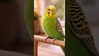Periquito-australiano: Pequeno e Cheio de Cor 😳🐦 #periquito #aves #shorts