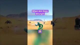 When Ark Goes Wrong!!! #gaming #arksurvivalevolved #arkascended  #ark #scary #shorts #gaming