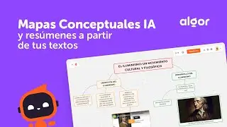 C&oacute;mo hacer Mapas Conceptuales y Esquemas con IA en segundos - Algor Education