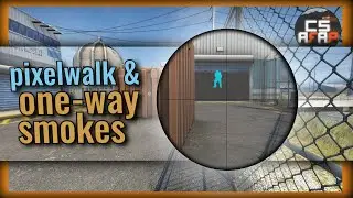 NUKE: Yard/Outside pixel walks & 2 secret one-way smokes | CS afap