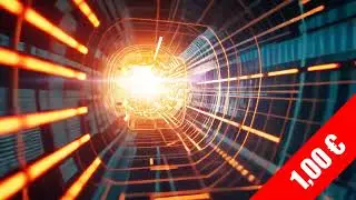 Orange & Teal Light Streaks &ndash; High-Energy Stock Footage (HD)