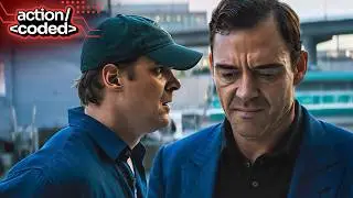 the equalizer (2014) - john beats frank to send a message