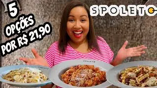 SPOLETO: 5 OPÇÕES DE MASSAS POR R$ 21,90 CADA | COZINHA DA CASA