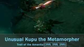 Unusual Kupu the Metamorpher Courier, effect Trail of the Amanita | DOTA 2