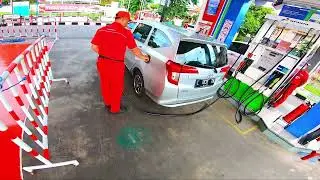 Isi BBM Fulltank Toyota Calya 2016 - Calya Gen 1, Bisa Jadi Pilihan Mobil Keluarga Kecil