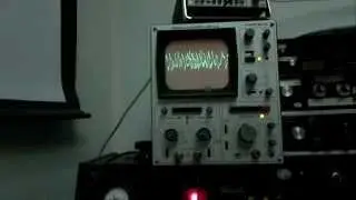 1930s Tube Amp Project AL4 AF7 Part6 - testing output transformers on the scope
