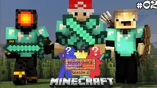 Minecraft: Renaissance UHC S02: E2 - FULLY ENCHANTED??!