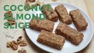Coconut Almond Slice