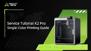 Service Tutorial K2 Pro Single-Color Printing Guide