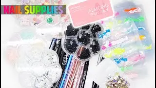 HUGE NAIL SUPPLY HAUL | AliExpress, Daily Charme, Amazon