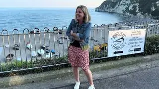 It's a chilly evening in Beer, Devon tonight #beer #eastdevon #beervillage #tights #pantyhose