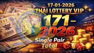 Thai lottery VIP Single pair Total for 17-01-2026