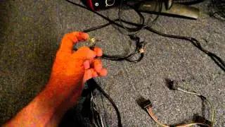 Mercedes MAF wiring rewire progress SL600, S600, V12