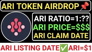 📌ARI TOKEN AIRDROP🆕ARI RATIO=1:??🔴ARI PRICE=$1🔥ARI TOKEN CLAIM+LISTING DATE✅