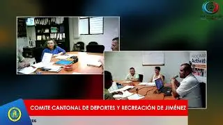 Sesi&oacute;n Ordinaria #86 Comit&eacute; Cantonal de Deportes y Recreaci&oacute;n de Jim&eacute;nez