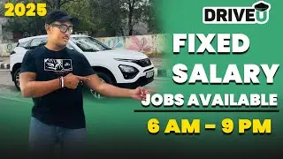 Driver Job Full Time work || DRIVE U APP✅