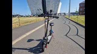 iEnyrid M4 Pro:- Sunday Ride Along The Lagan Towpath In Belfast