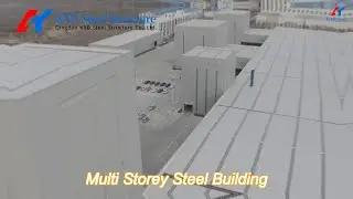 prefab multi storey steel building large span steel structure workshop warehouse