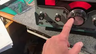 Demo of VFO on Heathkit HR01680 Receiver