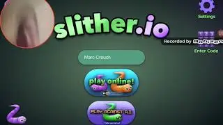 playing slither.io offline!