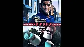 Homelander vs Syndrome #1v1 #fypviralシ #edit #song #alightmotion #viralvideo #homelander #syndrome