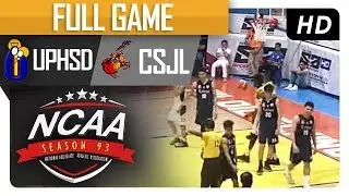 UPHSD vs. CSJL | NCAA 93 | Full Game | 3rd Quarter | August 11, 2017
