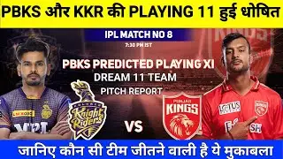 IPL 2022 8th Match KKR vs PBKS Pitch Report || Wankhede Stadium Mumbai Pitch Report & Weather Report
