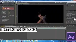After Effects Tutorial - How To Remove Green Screen In Video