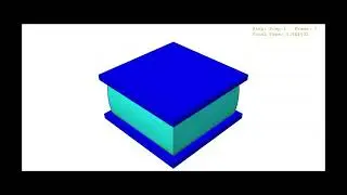 Compression test of polyurethane foam specimen using Abaqus #abaqus #xfem #fem.