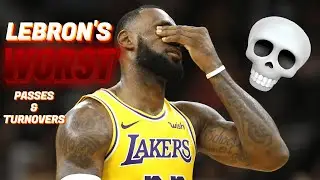 Almost 6 Mins of BAD LEBRON JAMES PASSES & TURNOVERS IN 2025