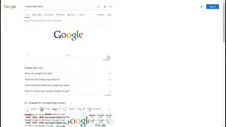 The Google Logo History Easter Egg
