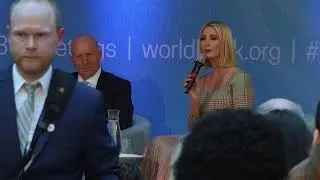 First Daughter Ivanka Trump Talks About WGDP at The World Bank Annual Meetings, October 2019