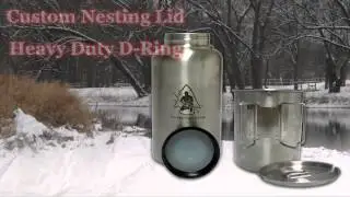 GEN3 Pathfinder Stainless Steel Widemouth Bottle & Nesting Cup Set