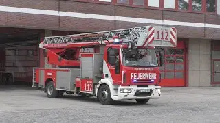 [Einsatzabbruch!] RTW, LHF, NEF, DLK Berliner Feuerwehr Feuerwache 3600 Charlottenburg-Nord