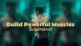 ♂️[For MEN] Sculpted & Strong: Build Powerful Muscles & a Chiseled Physique 💪 | EDM Powerful Beats