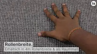 Greta Woll-Teppichboden | gewebte Schurwolle | 400cm Breite & Raumma&szlig; - Teppichscheune.de