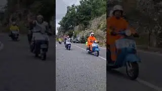 In Vespa con vespisti straordinari sulla Costiera Amalfitana (maggio 2024)